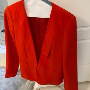 Jennifer Lopez vermillion blazer